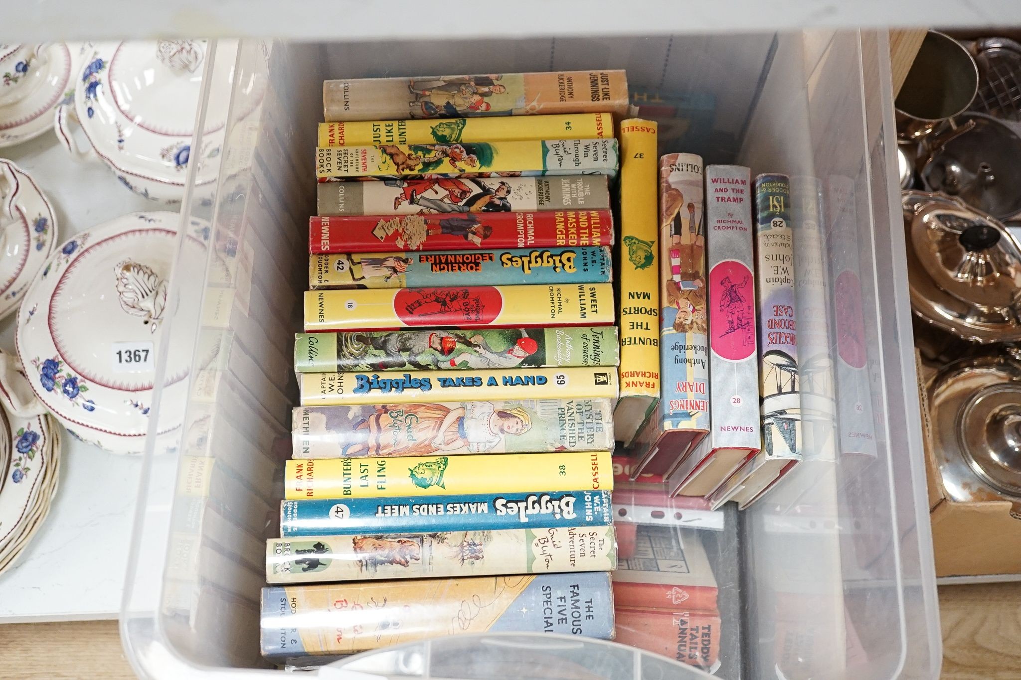 A collection of Tiger and other childrens annuals and childrens’ novels